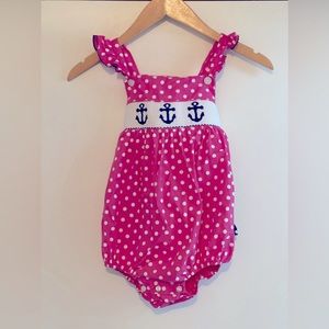 Smocked bubble- 3t